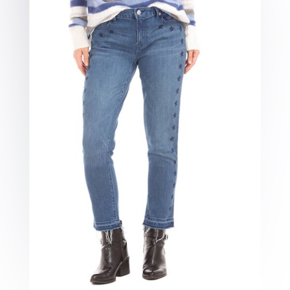 Gap Star-Patterned Best-Girlfriend Jeans